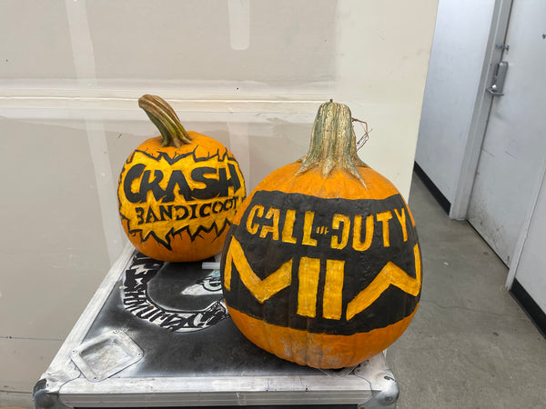Custom Carved Pumpkin