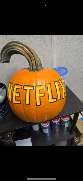 Custom Carved Pumpkin