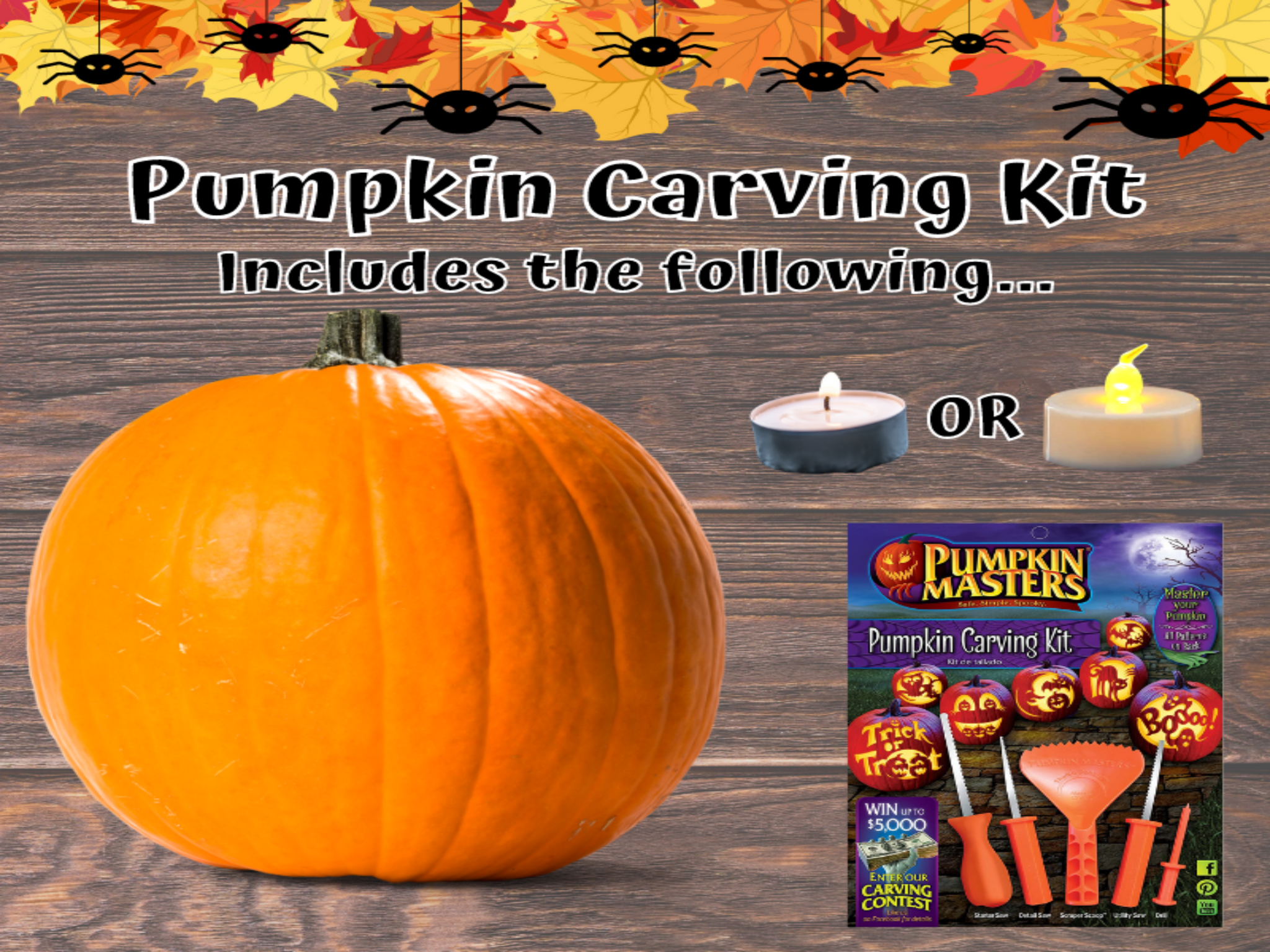 Premium Pumpkin Carving Kit - West LA